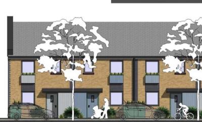 Front view drawing