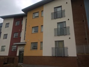 Front view of property